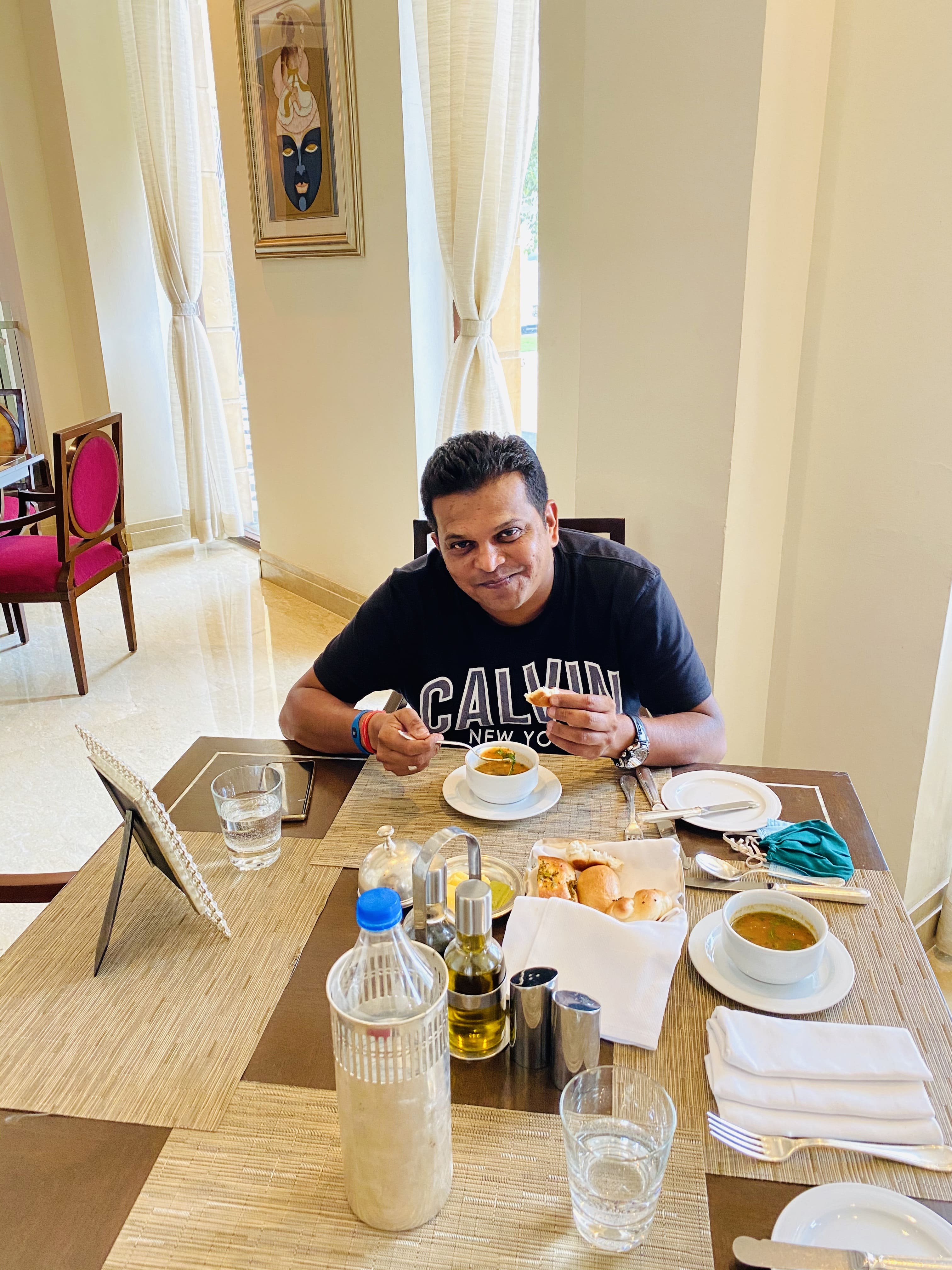 food at the Leela Palace Udaipur