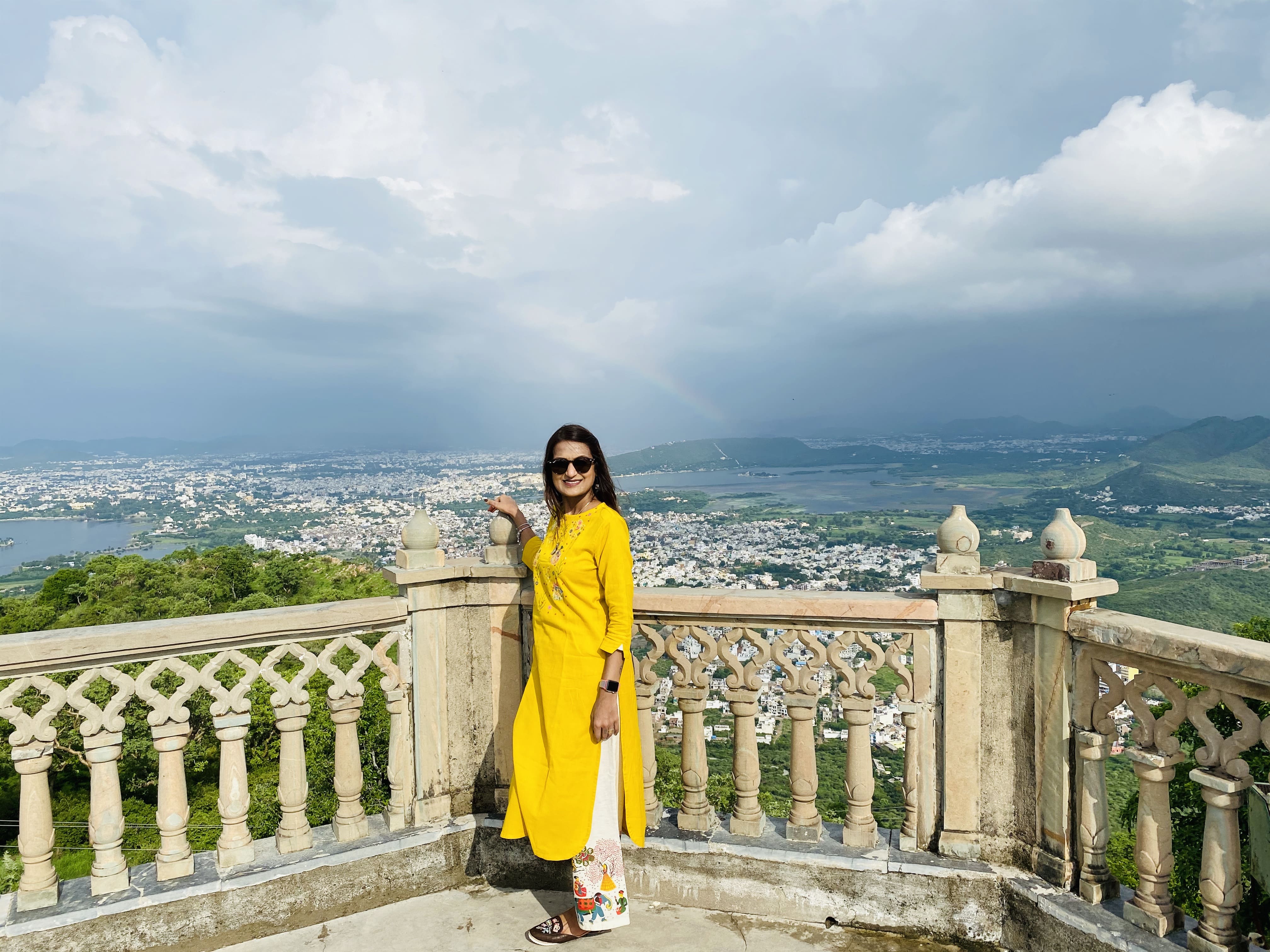 View from the monsoon palace